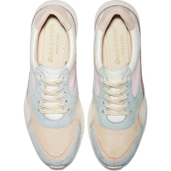 Cole Haan Womens GrandPro Downtown  Pink Suede Lace-Up Sneakers Shoes NWT - Picture 2 of 3